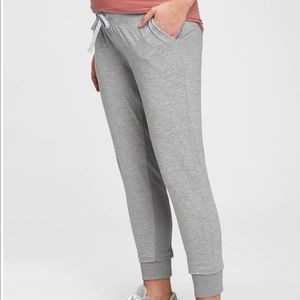 GAP Maternity Jersey Under-Belly Joggers XL Gray